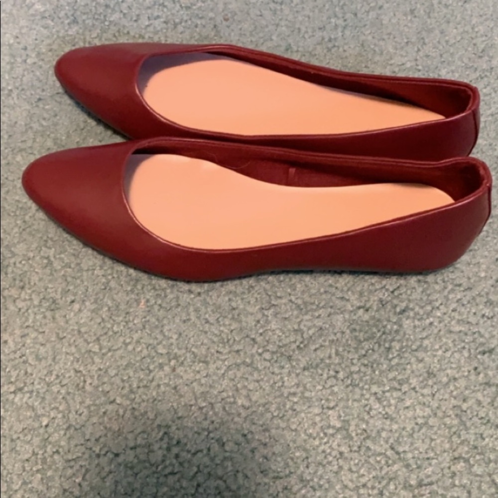 Plum flats